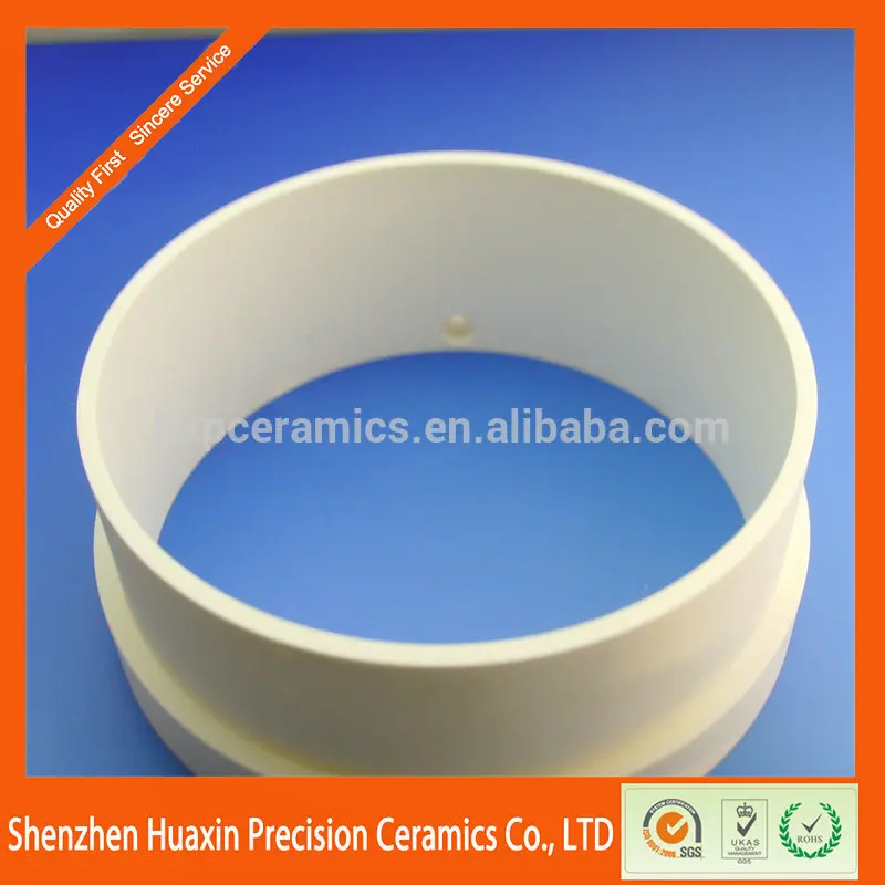 промышленных высокая прочность 99.5% глинозема al2o3 керамической кольцо