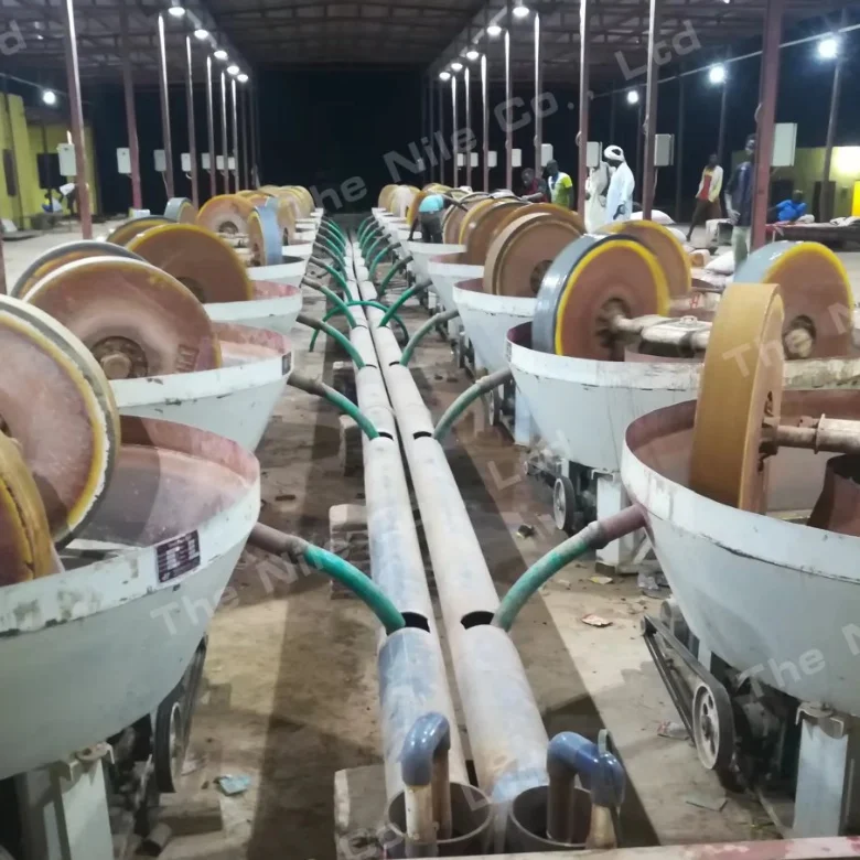 Wet Pan Mill Gold Grinding Machine Gold Grinding Mill Double Wheel Grinding Mill