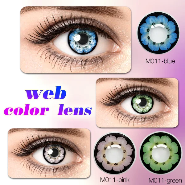 yearly colored contact lenses Cheap eye korea different styles contacts dark eyes