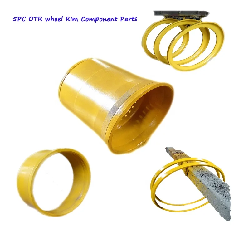 OTR Steel Wheel Rim Assy 35-17.00/3.5 for Heavy Duty Machinery Mobile Crane