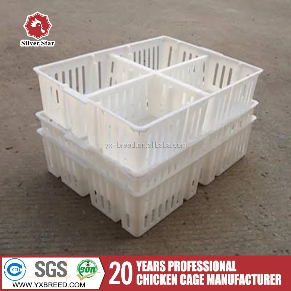Poultry Transport Box For Chicken/Duck/Turkey Plastic Transport Cage