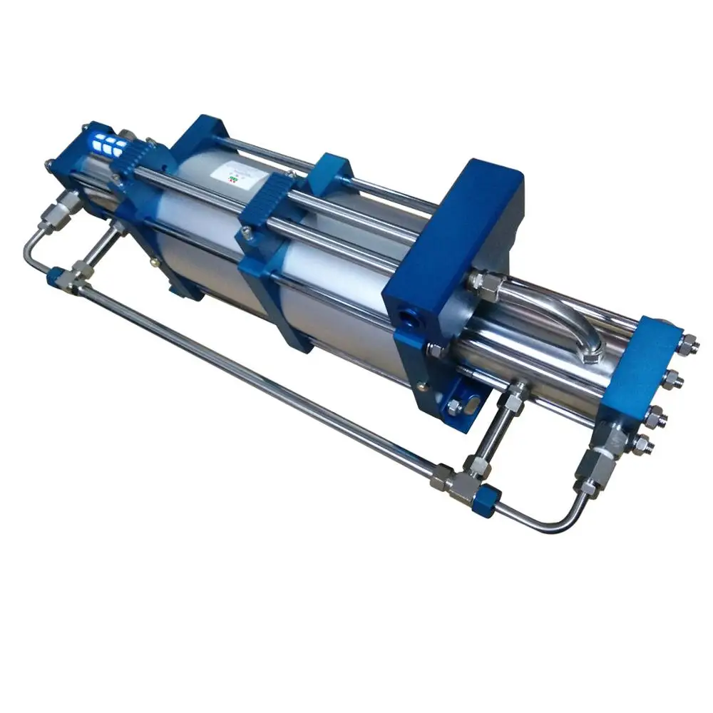 JULY High Quality Booster Pump PISTON PUMP Air Pump High Pressure Standard Pneumatic Stainless Steel and Alluminum Alloy 131 Bar