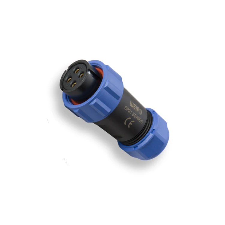 Industrial threaded female SP2110 S series plug plastic 2 3 4 5 7 9 12 pins cable connector