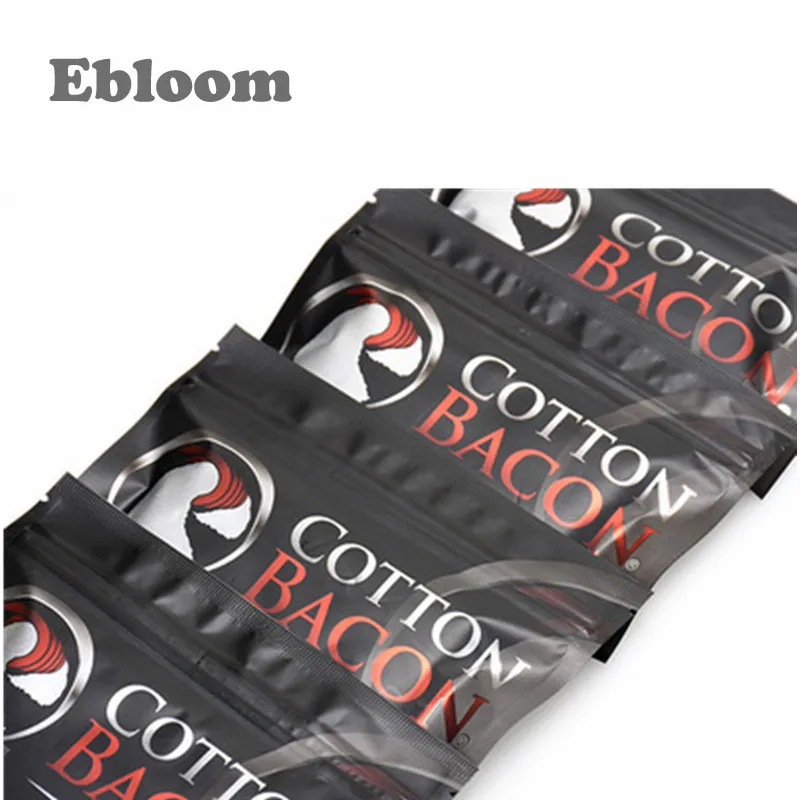 
Best selling Bacon cotton pack organic cotton fabric vape cotton for electronic cigarette 