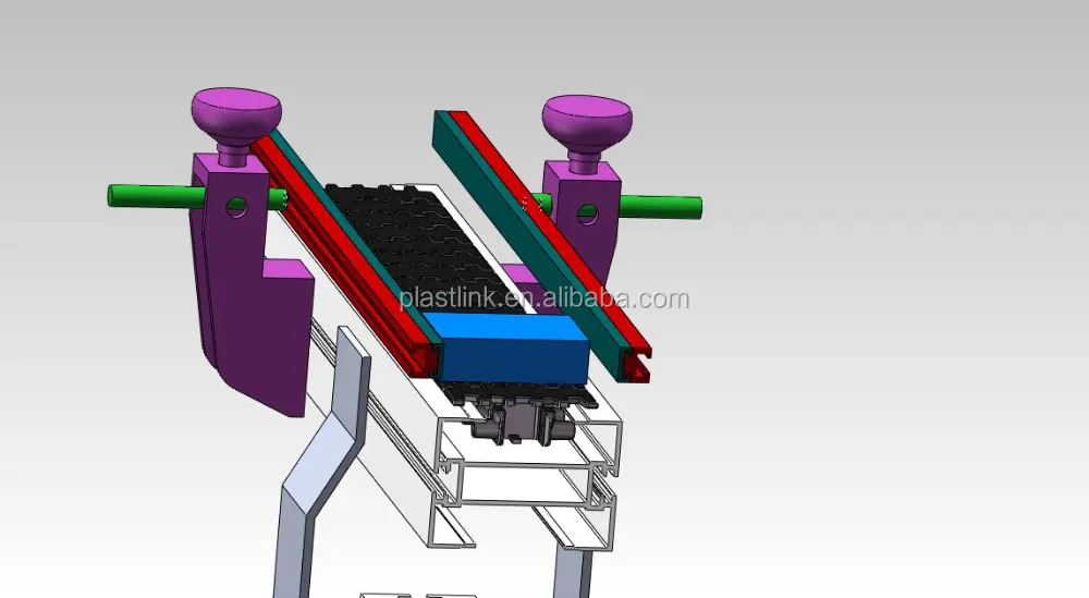 Plastic Aluminum conveyor side guide rail low price manufacturer
