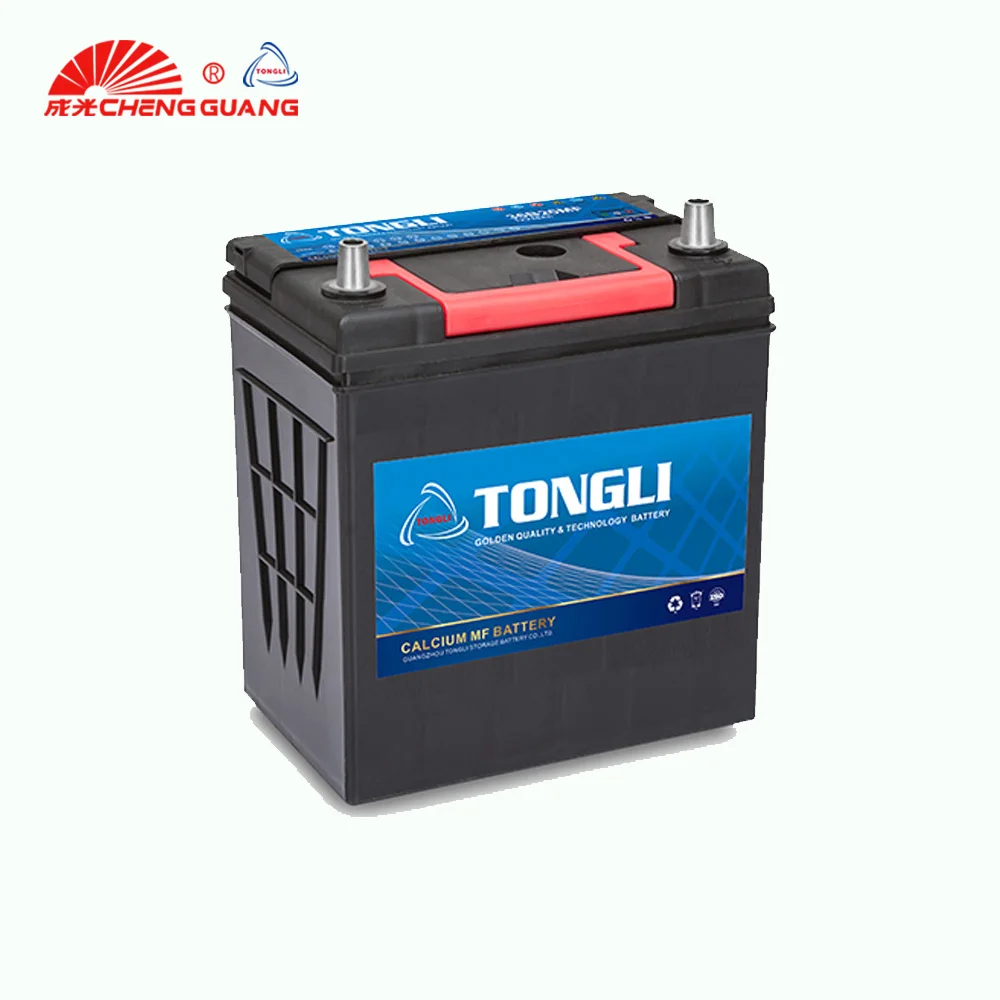 32B19L 12V небольшой клеммный автомобильный аккумулятор низкая цена 36Ah Mf Лидер продаж