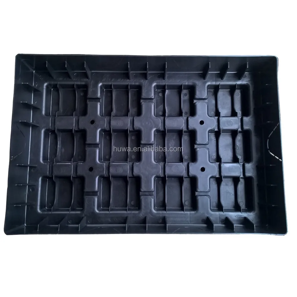 green garden indoor outdoor plastic moving module box square Planter Tray