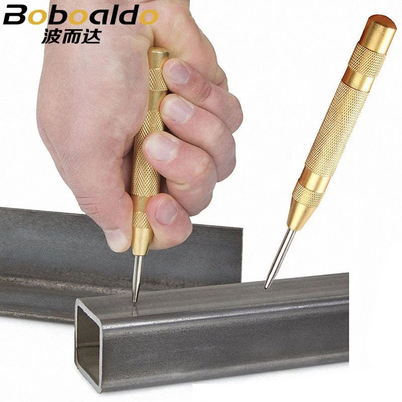 5 Inch Automatic Center Pin Punch Spring Loaded Marking Starting Holes Tool VER41 P30