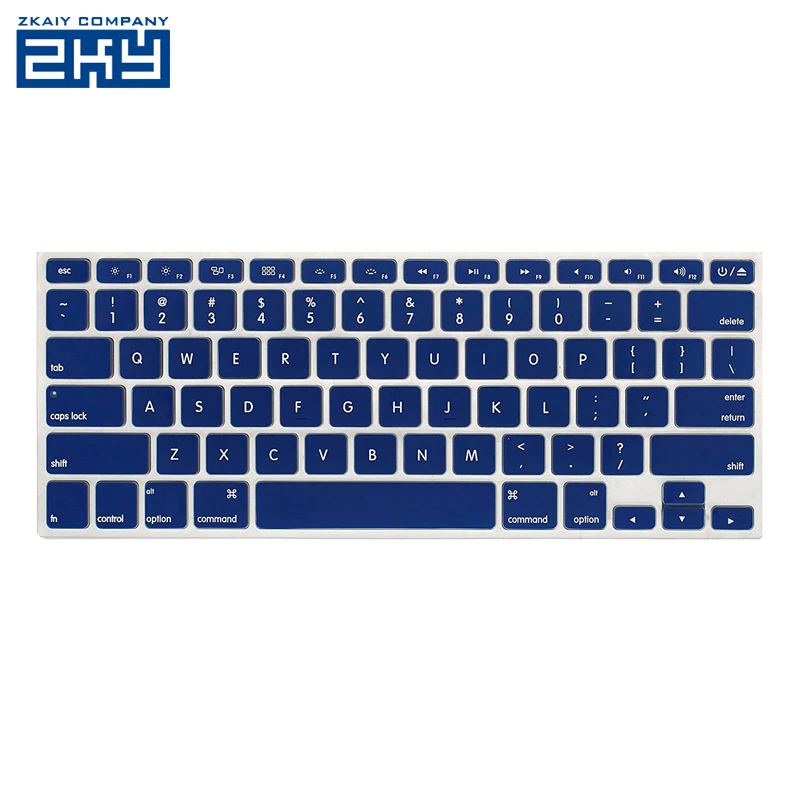 Водонепроницаемая силиконовая накладка на клавиатуру для macbook Air/ Pro, защитный чехол для клавиатуры с пользовательским принтом, кожаный чехол для клавиатуры ноутбука 13 дюймов