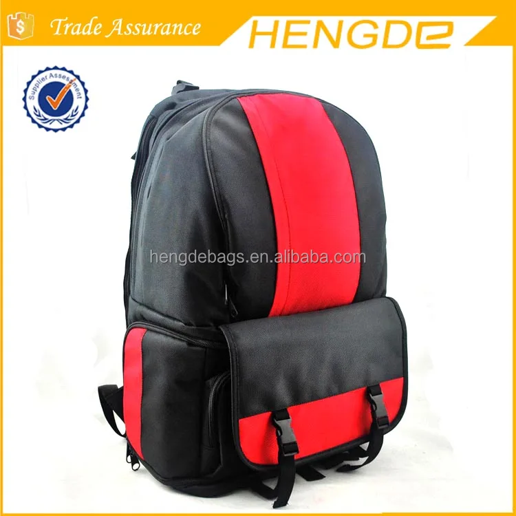 Polyester waterpoof dslr backpack camera