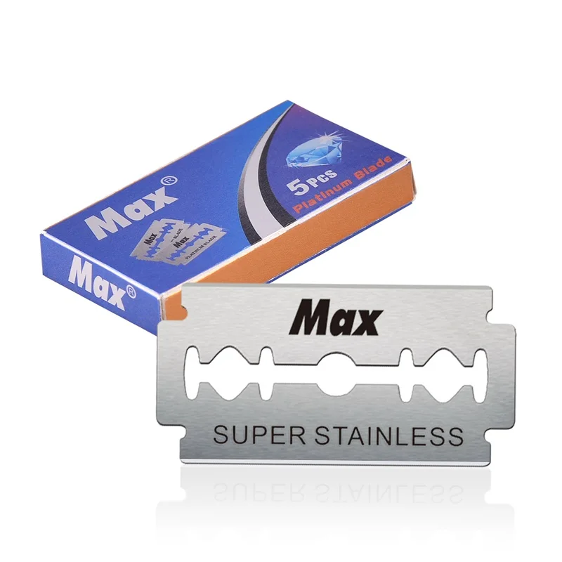 double edge blade platinum coated edge disposable razor blade