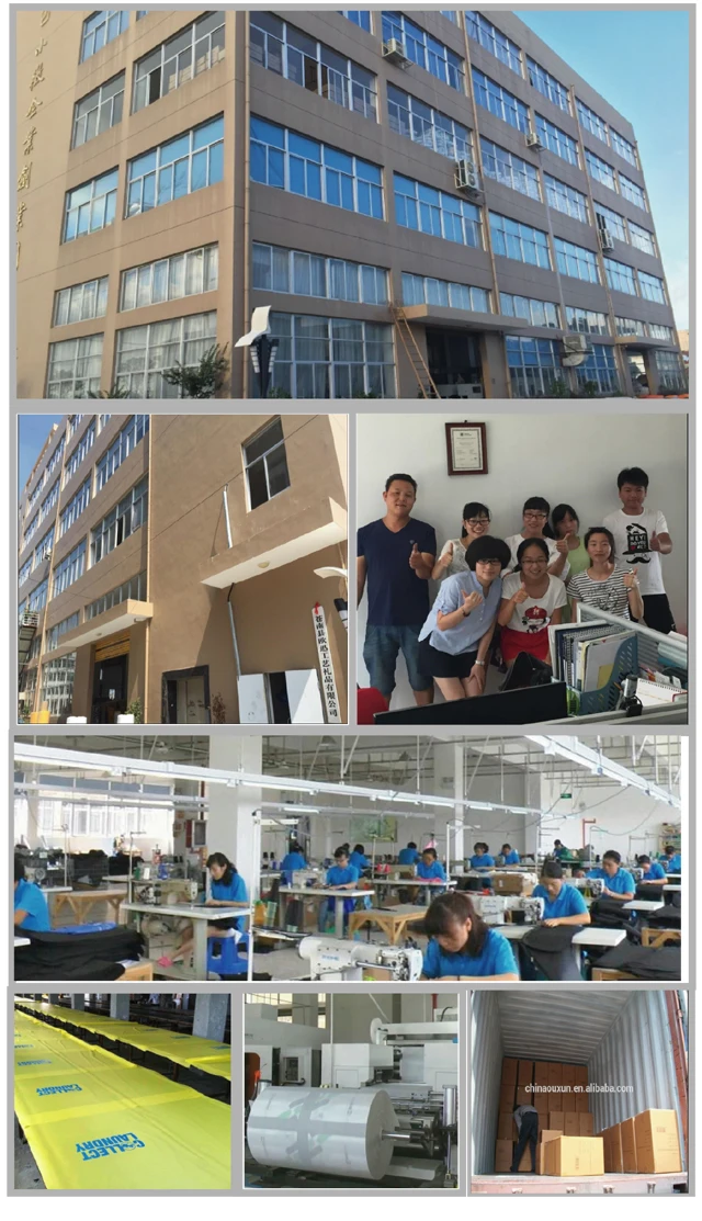 Индивидуальный печатный Пластиковый прозрачный ПВХ мешок на шнурке