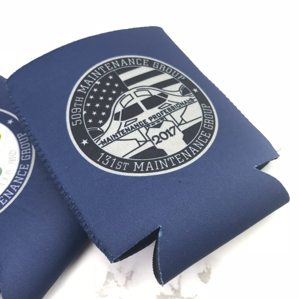 Custom Logo Cheap Promotional Neoprene Beer Can Holder Stubby Cooler