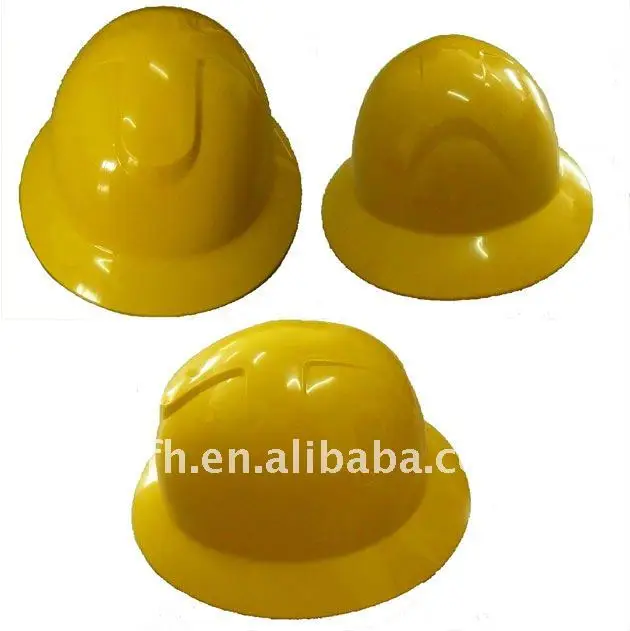 
Cowboy full brim safety hard hat with CE and ANZI certificates 