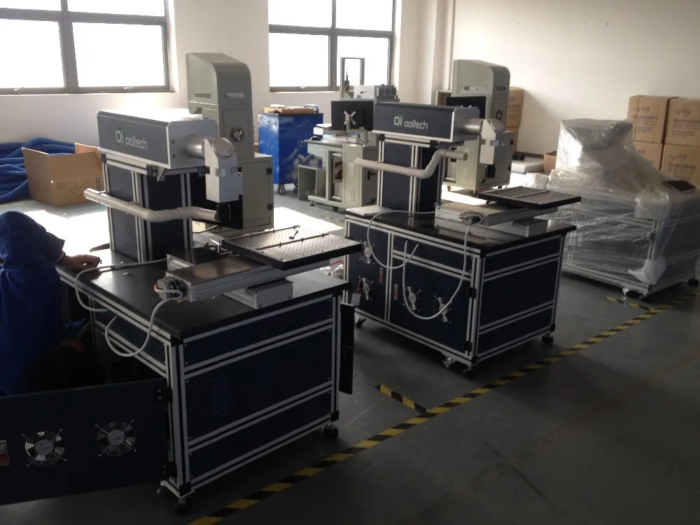 Ooitech 20w Fiber Laser Scribing Machine Solar cell laser cutting machine for crystalline solar cell cut