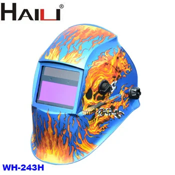 2024 year HAILI brand cheap price W-235H AS/NZS Approval Welding Helmet Auto Darkening Electronic Welding Mask for export