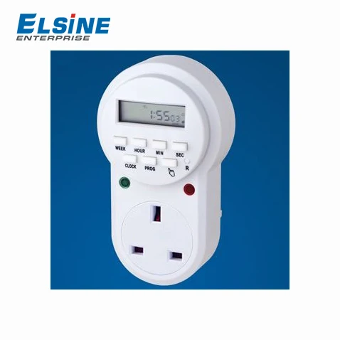 Великобритания Тип 240v 13A ETE-12A часы цифровой таймер