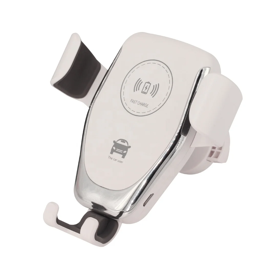 2in1 Wireless Car Charger Fast Charging 10W Car Phone Holder Car Wireless Charger Mobile Holder