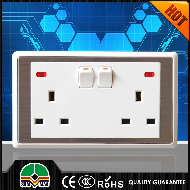 С двойные выключатели 3 контакт. универсальный электрический разъем