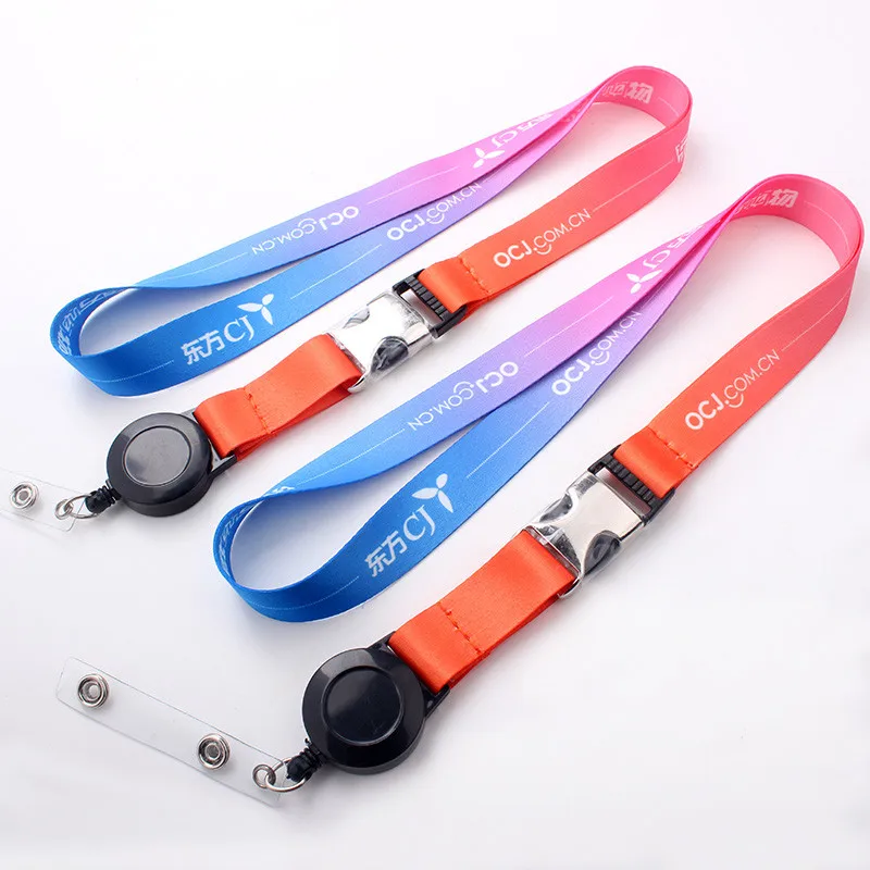 Последние дизайн красивый id шнур с выдвижной держатель значка
