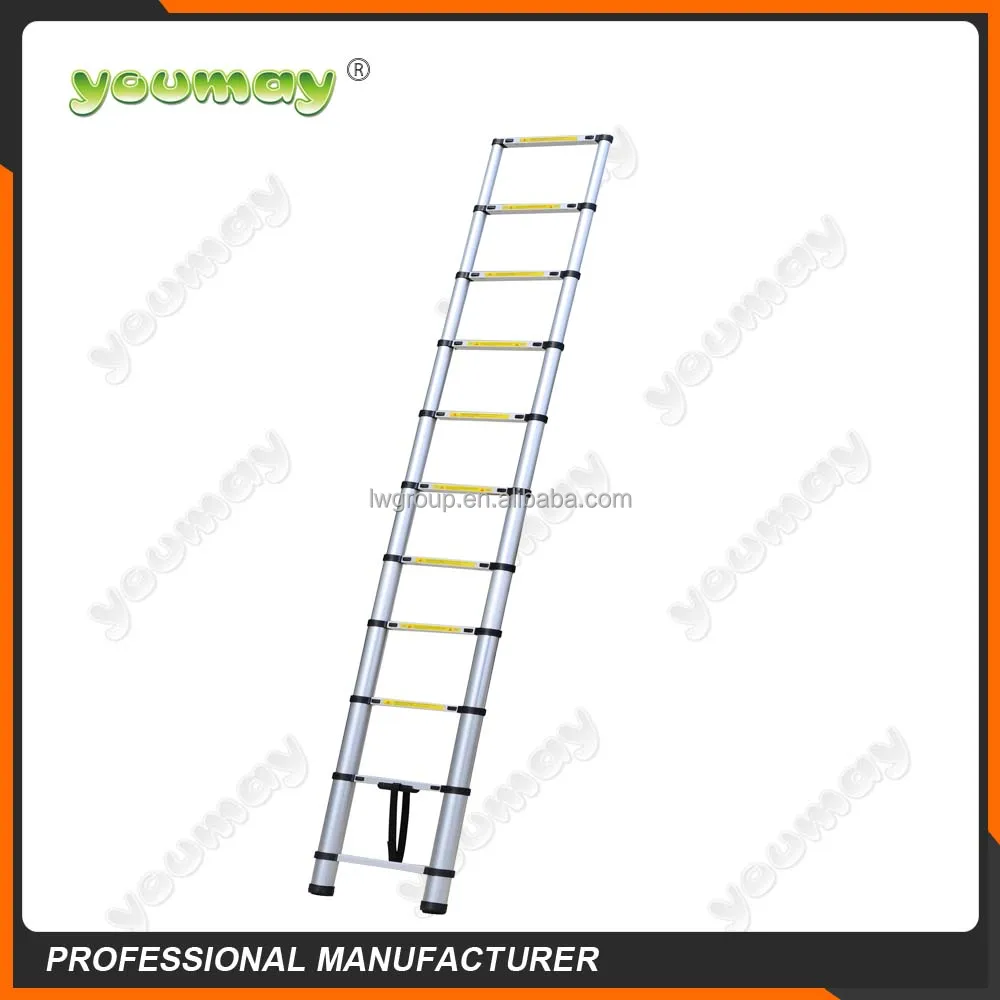  EN131-approved телескопическая ступенчатая лестница AT0109A