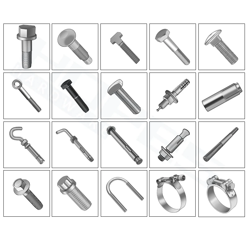 Stainless Steel A2 A4 SUS304 316 Diameter 4mm 5mm 6mm 8mm Anchor Bolt Screw for Ceiling Hollow Brick