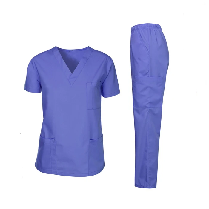 
Designer Custom Fashion Hospital Nurse Uniform Medical Scrubs Wholesale 