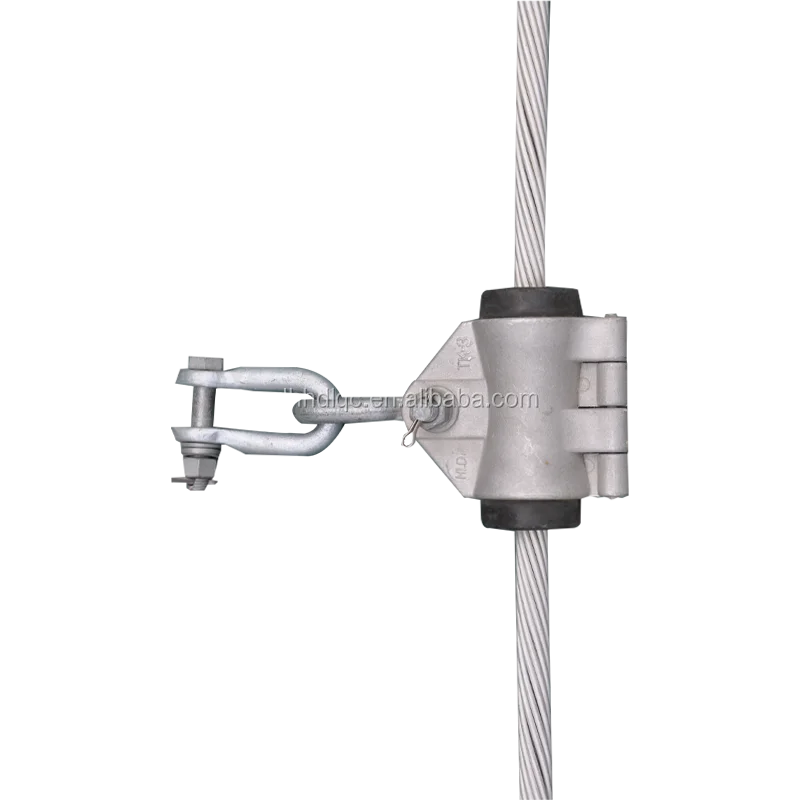 Suspension bridge cable clamp