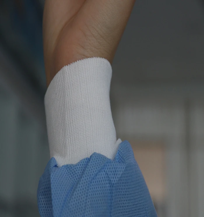 Waterproof disposable PP surgical gowns with CE and Iso trade assurance supplier