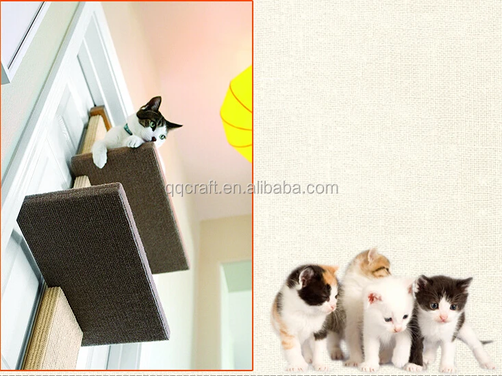 BSCI Audit Factory Cat Scratcher Hanging on the Door Cat Platform Toy