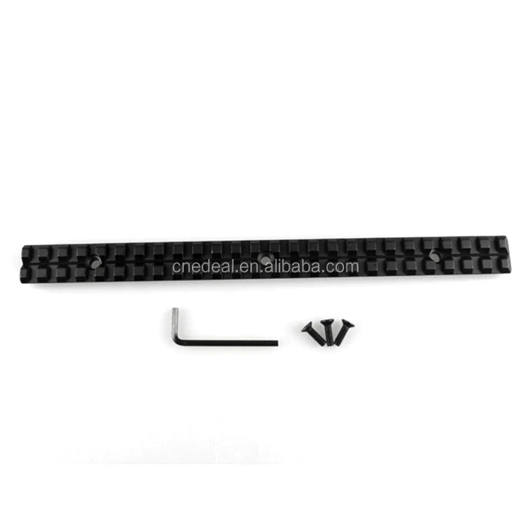 Jialitte J043 Tactical 10 Inch Scope Rail Base 25 Slots Weaver Picatinny Rail Mount