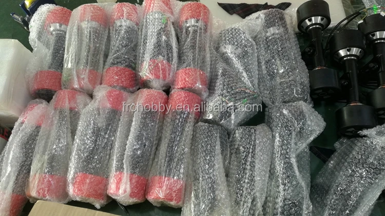 90mm dual inwheel hub motors for electric skateboard