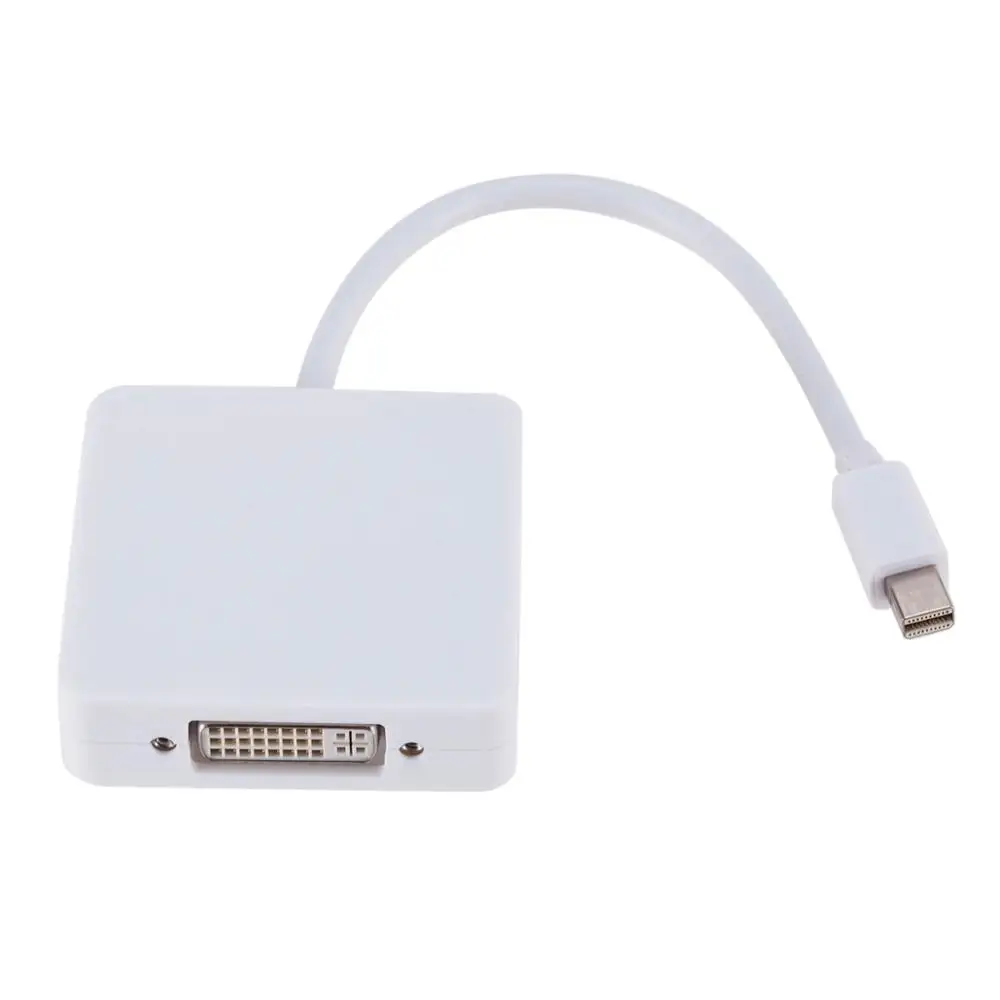 3 в 1Mini Display Port DP к DVI VGA HDMI кабель адаптера