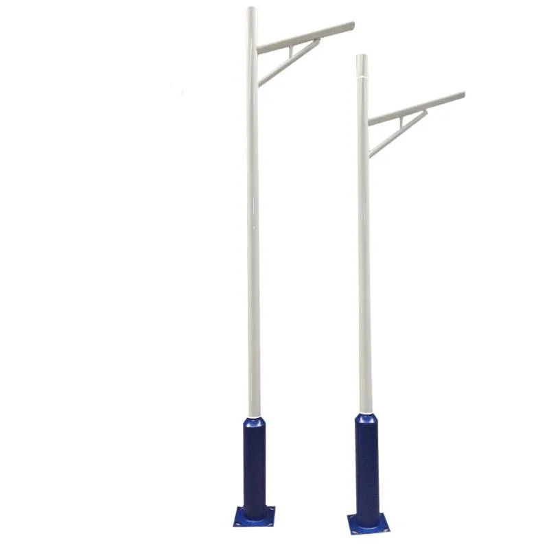 
5~12m Street Light Pole Factory Direct Outdoor Galvanized Street Lighting Pole 