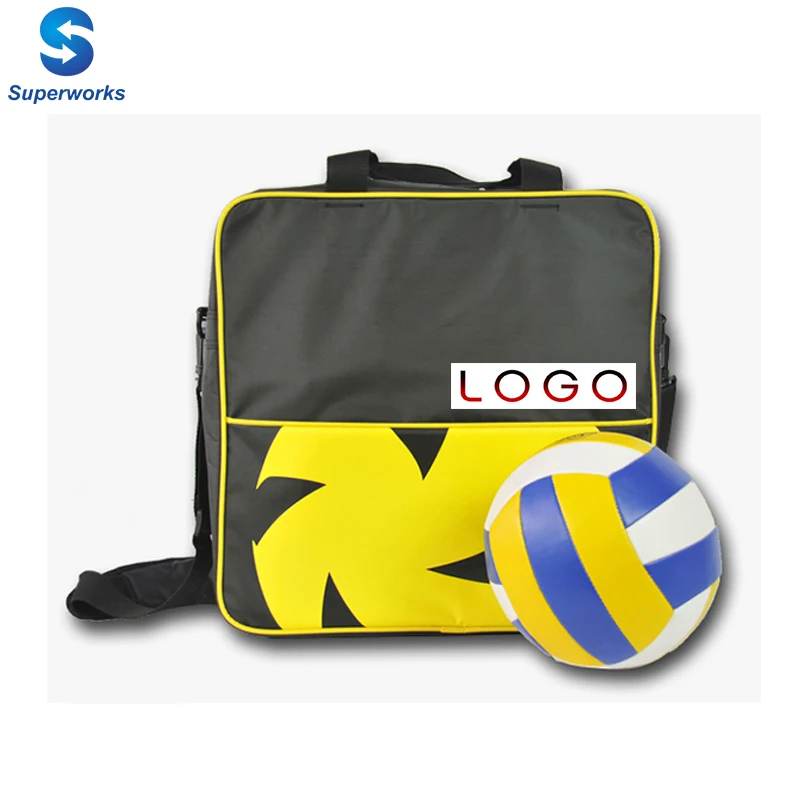 Sports Ball Bag with Shoulder Straps 4 balls volley ball carry bag