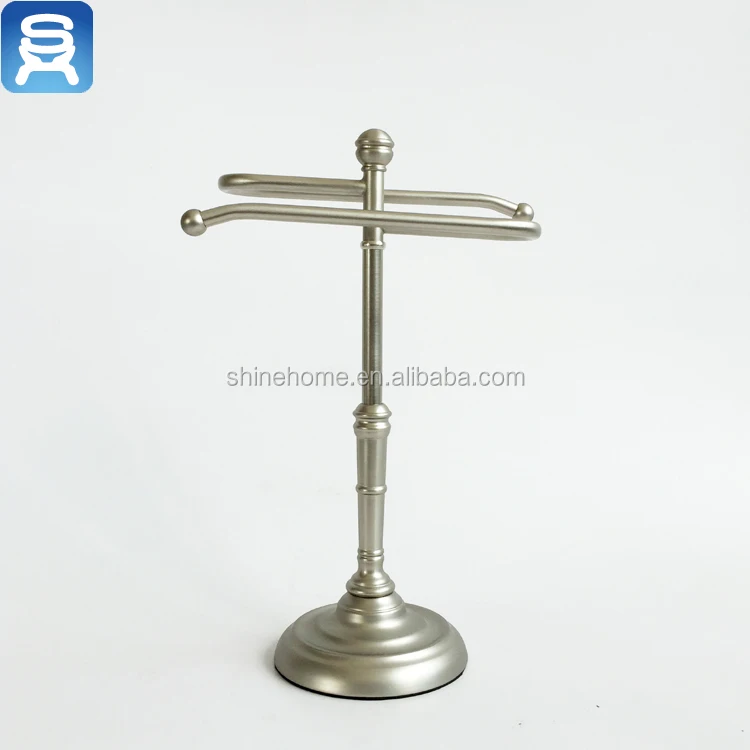 Лидер продаж, аксессуары для ванной комнаты, металлическая стойка для полотенец в стиле S, держатель для полотенец, никелированный