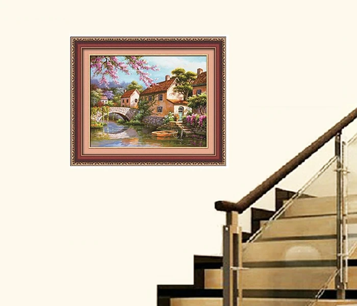 New 5d magic square diamond painting fairy tale home wall decoration