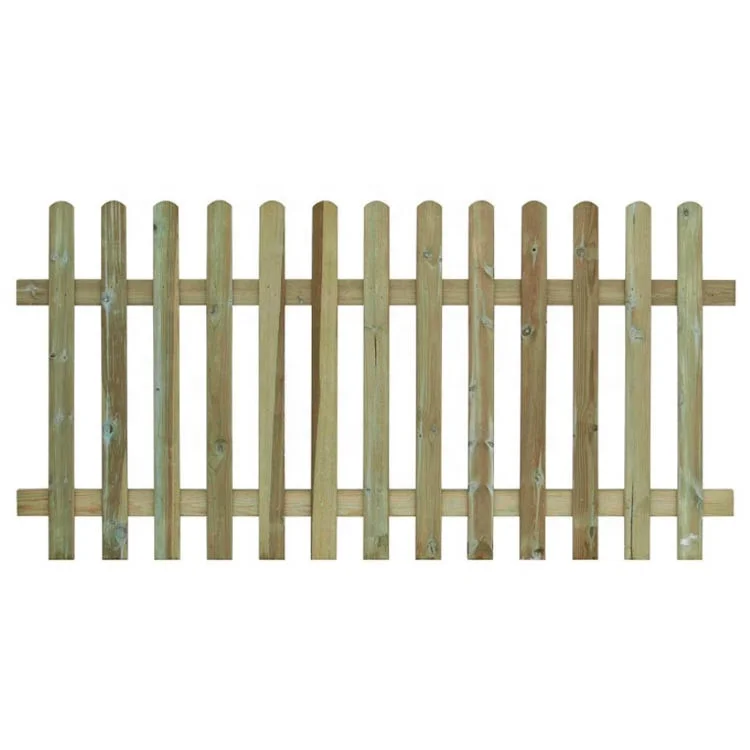 Garden solid wooden portable used picket fence