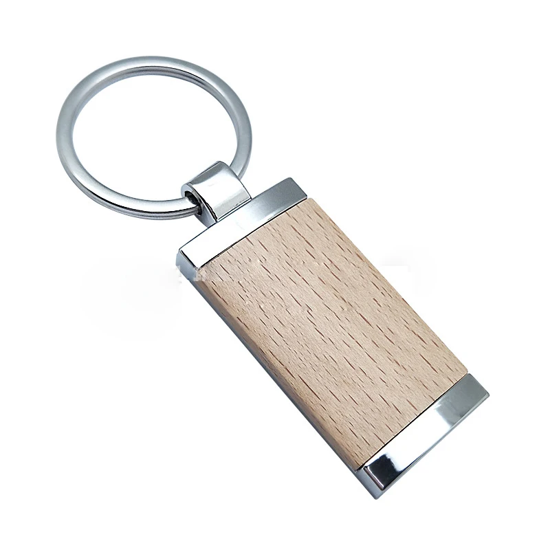 
hs code for keychain with factory price custom logo wood keychain 