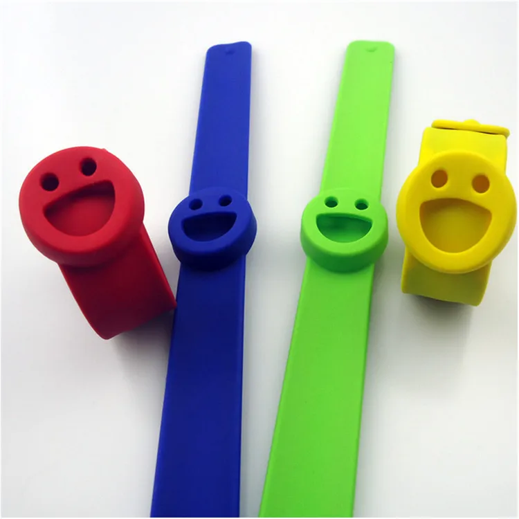 Adult And Kid Size Rubber Slap Band/ Slap Bracelet Supplier