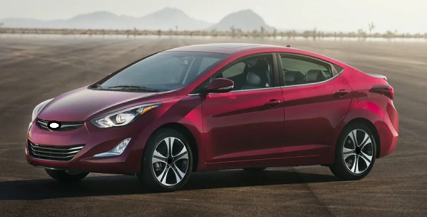 Боковое зеркало с индикаторной лампой для elantra 2014