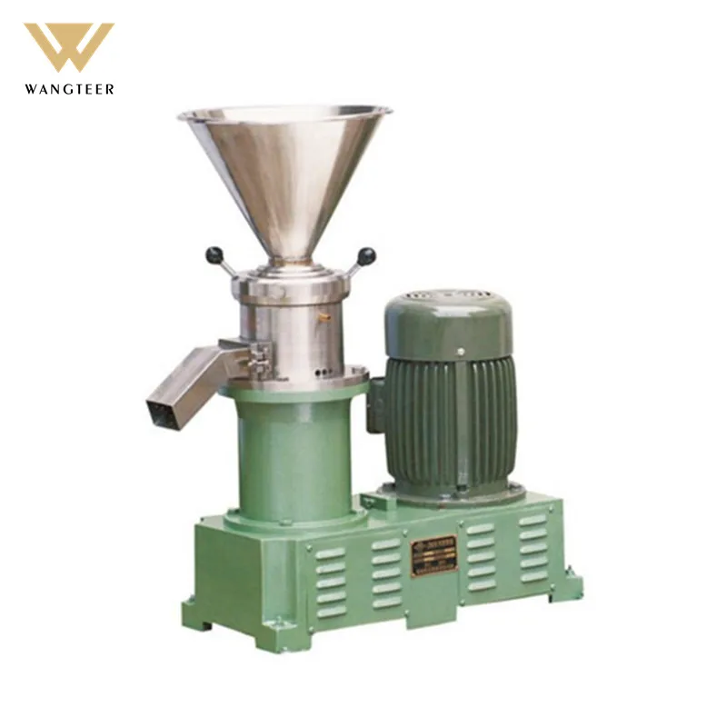 Commercial stainless steel 50kg/h 100kg/h Almond milk sesame butter Peanut Butter Making Machine