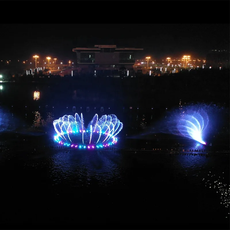 DMX512 простая музыкальная насадка для фонтана вечеринки и подсветки вращающаяся Поворотная 2D музыкального