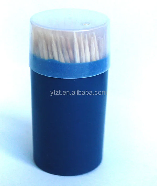 Wholesale best selling 2015new pvc box packed paper wrapped bamboo toothpick Various types