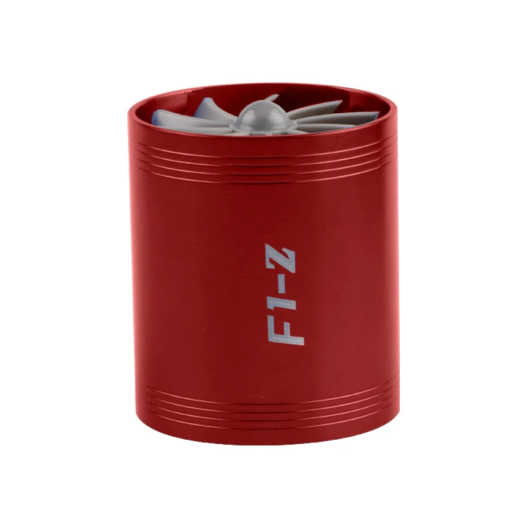 64mm x 75mm Car Air Filter Intake Fan Fuel Gas Saver Supercharger For Turbine Turbo Charger Turbocharger
