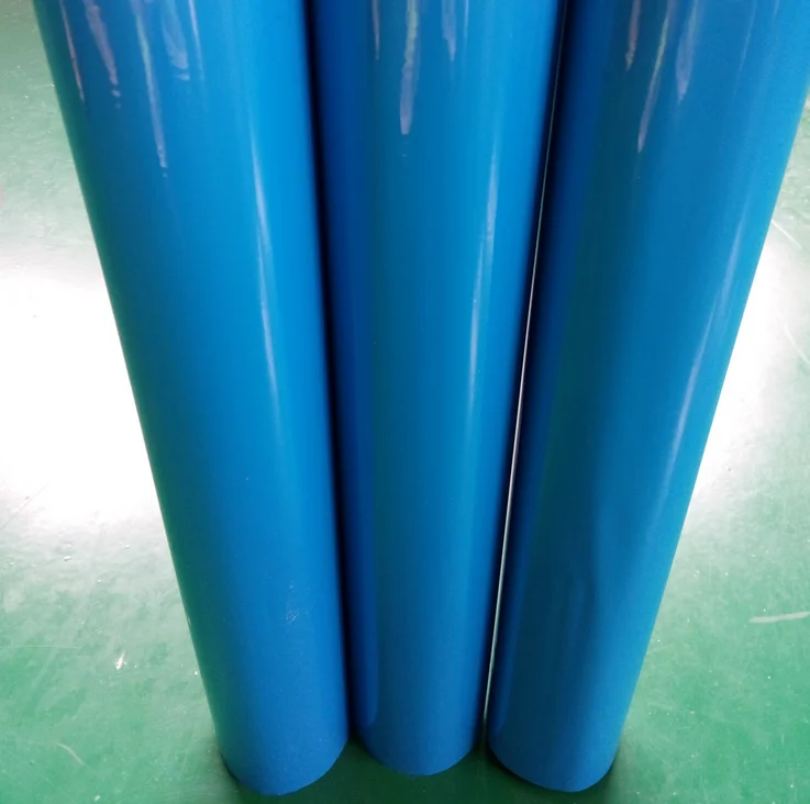 Рулон фольги с горячей штамповкой Королевского синего цвета, изготовленной фольгой Royal Glory для нанесения бумаги