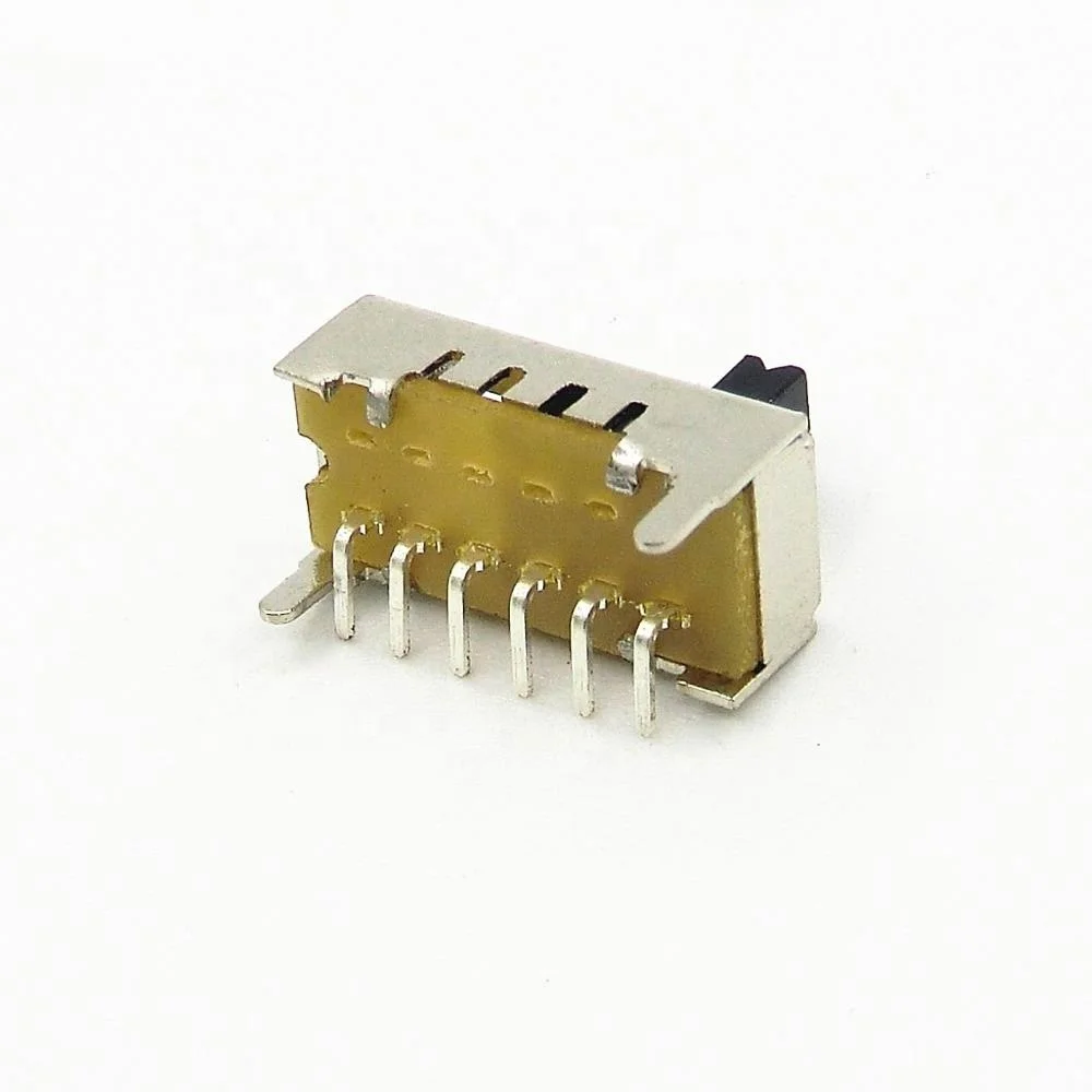1 pole 4 throw smt mini wiring slide switch 6 pin 1p4t
