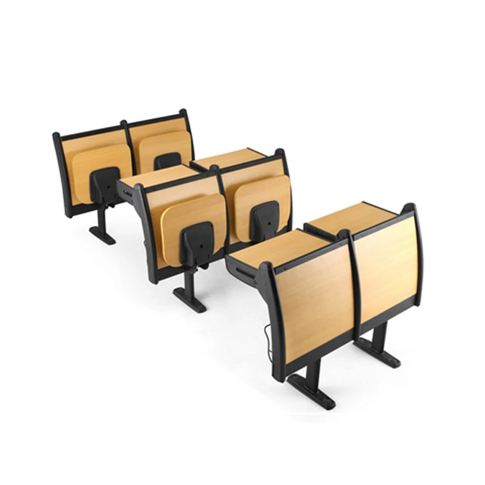 University school classroom furniture chair with table desk casters