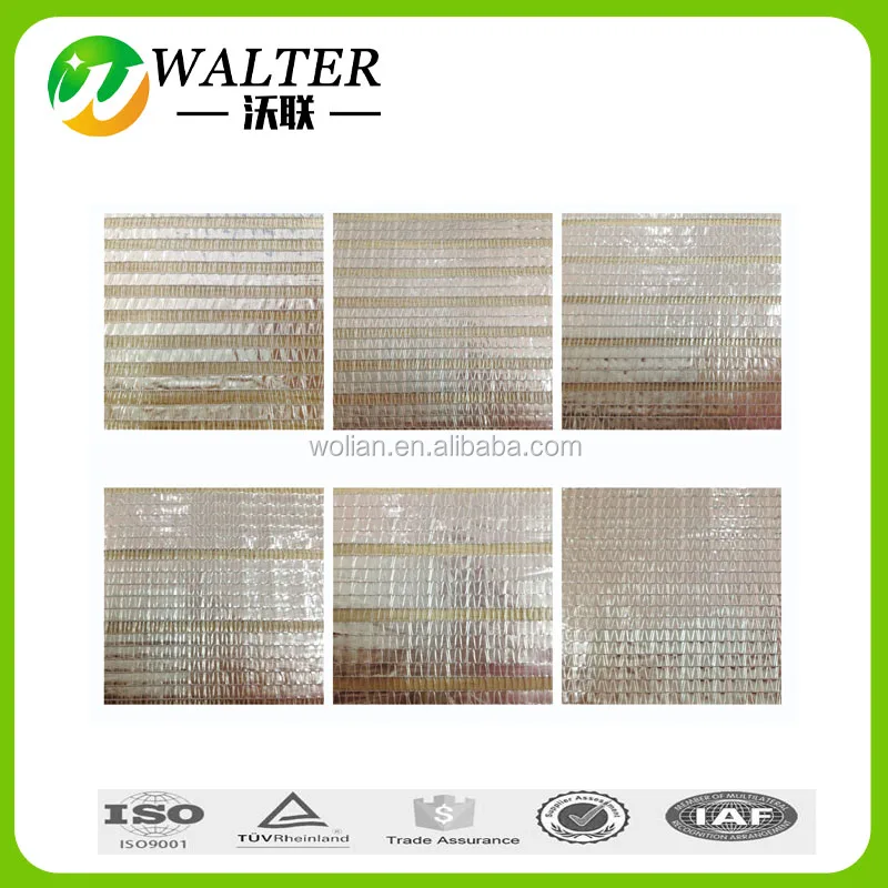 HDPE aluminet/aluminum shade cloth anti sun shade netting/aluminum shade mesh with cheap price