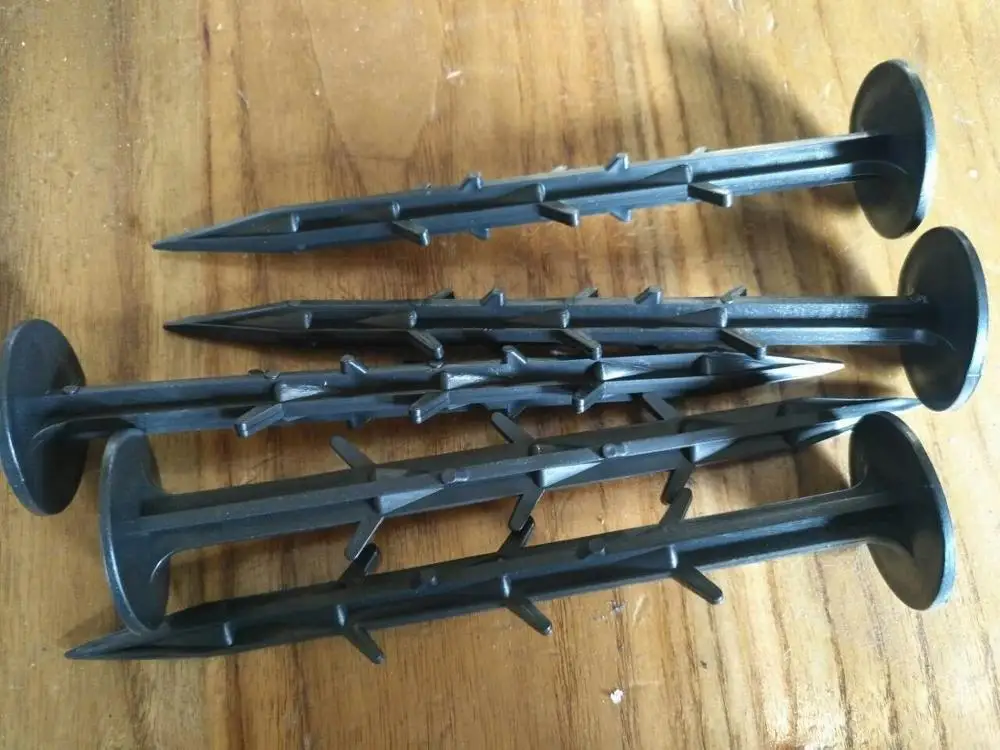 Weed Control Landscape Fixing Plastic Nail Anchor Pegs